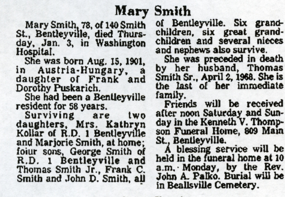 Mary Smith